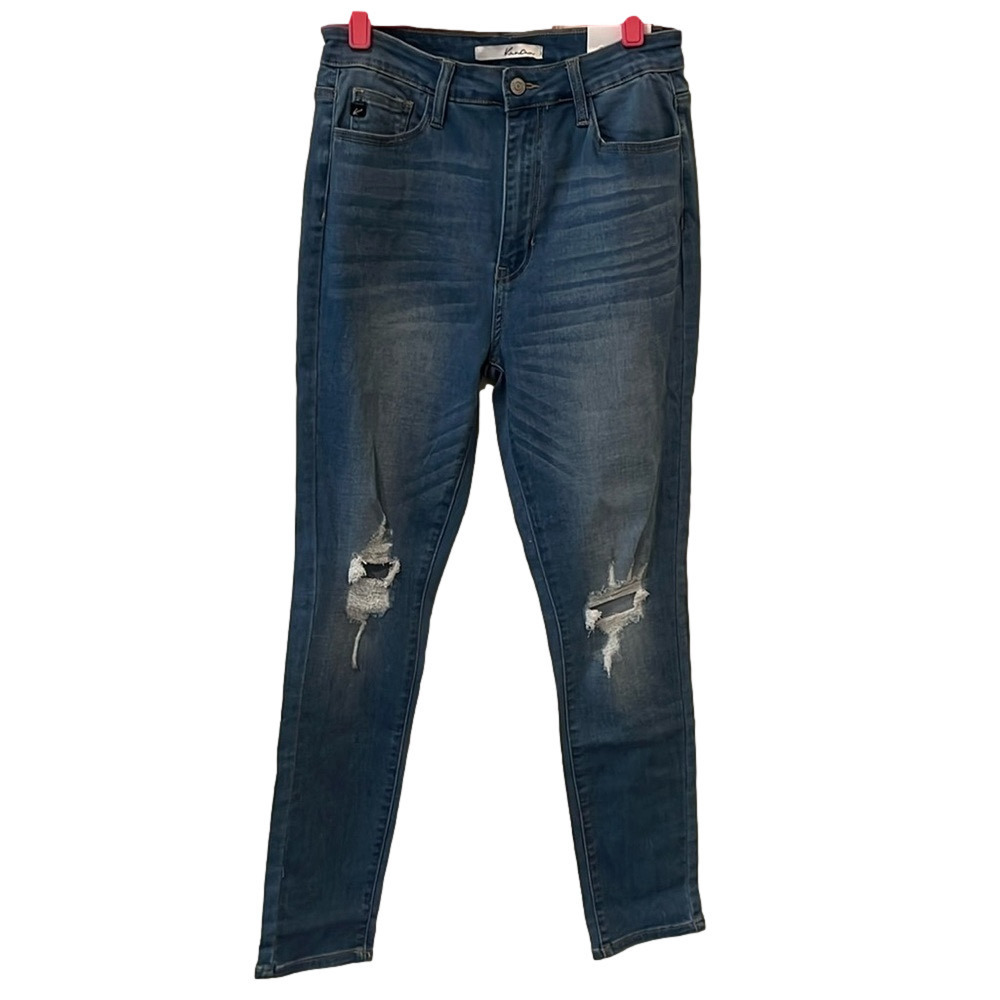 KanCan distressed skinny jeans, size 29